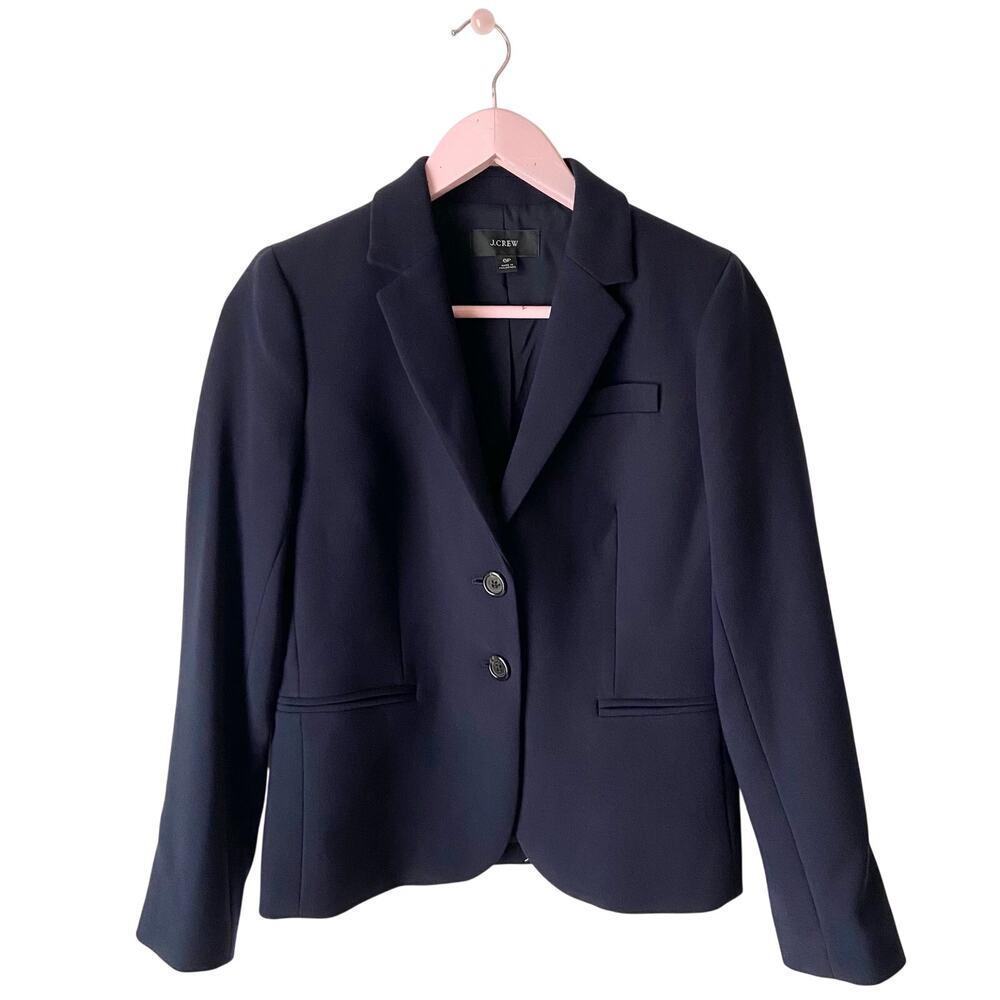 J. Crew Navy Blue Blazer